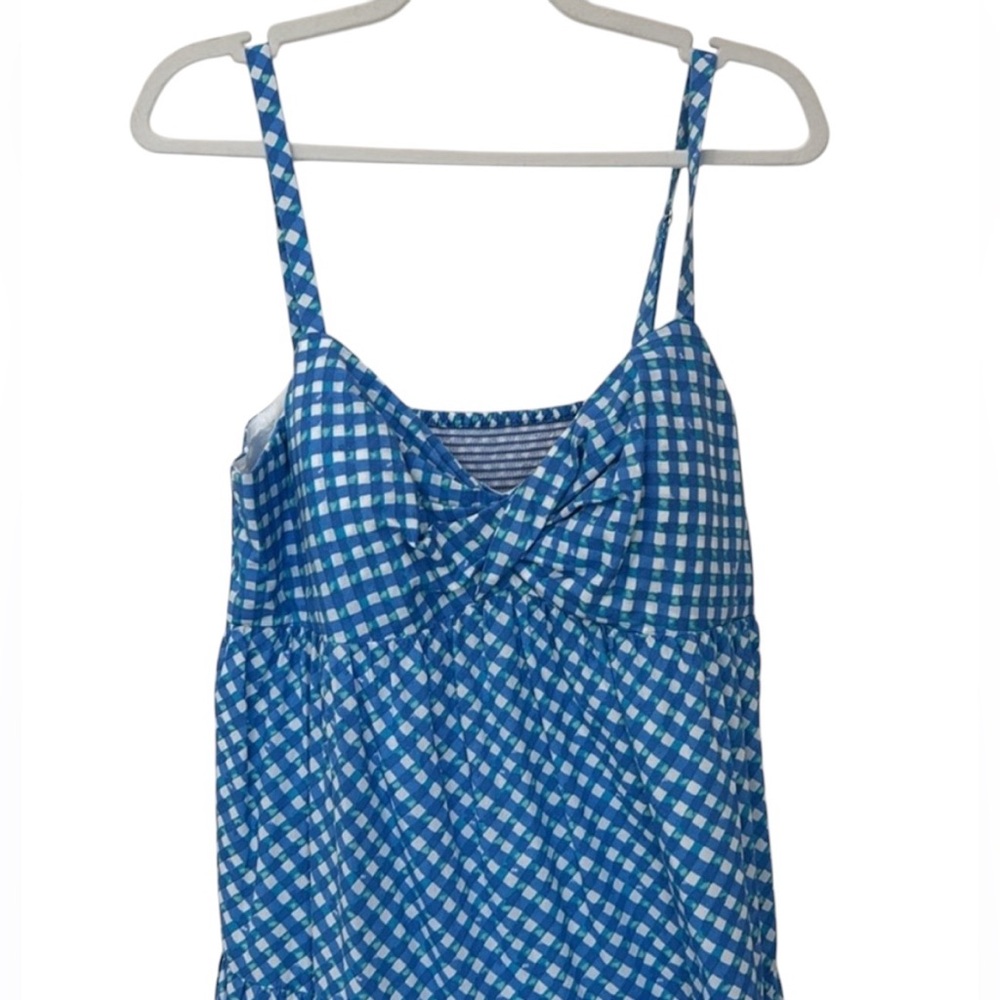 Lilly Pulitzer Shylee Cotton Maxi Dress Boca Double Checking Maxi Polka Dot - Picture 12 of 14